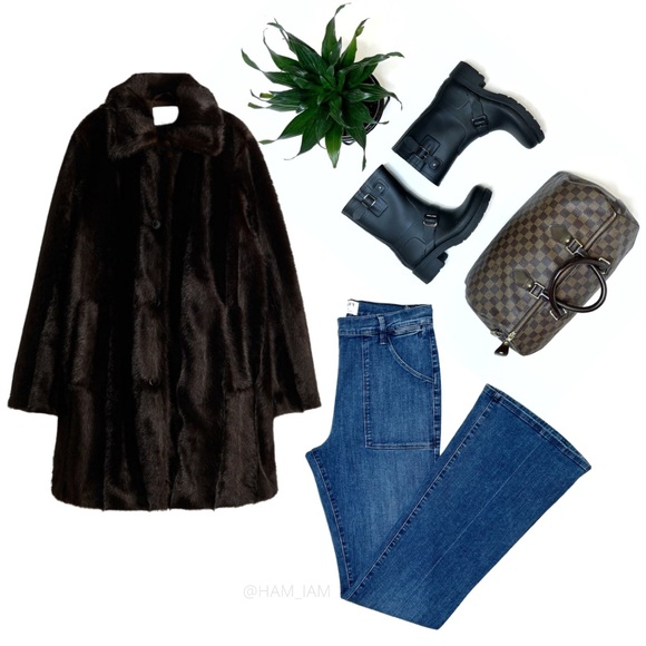 NWT H&M Rare SOLD OUT A/W 2024 Charli XCX H&M Faux Fur Fluffy Coat - Picture 7 of 7